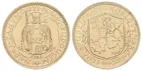 Svatováclavský dukát 1923 - 2023, číslovaný, číslo 76