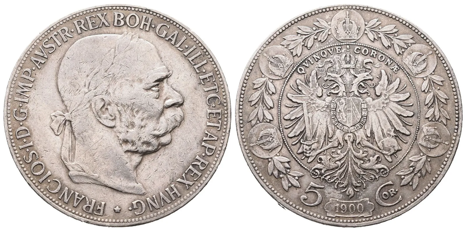 5 Koruna 1900