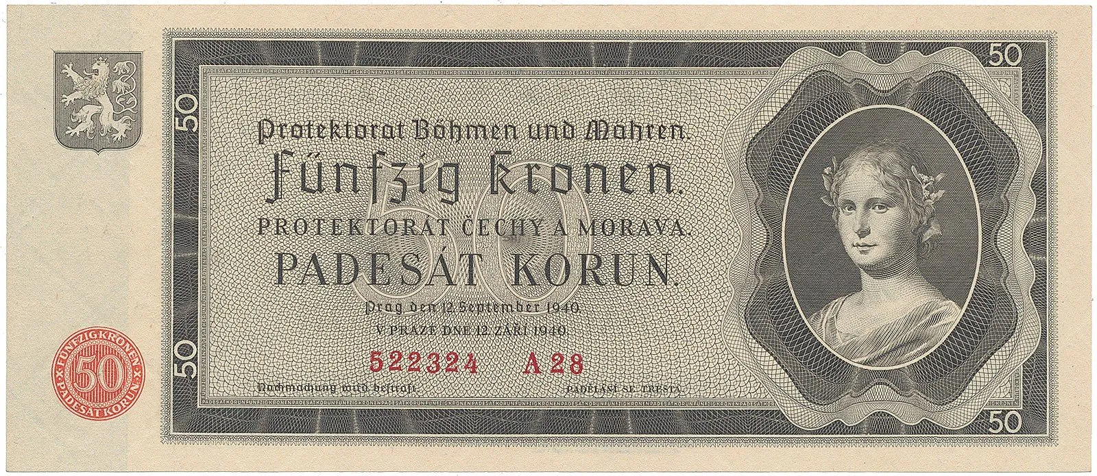 Protektorát Čechy a Morava, 1939 - 1945 — 1