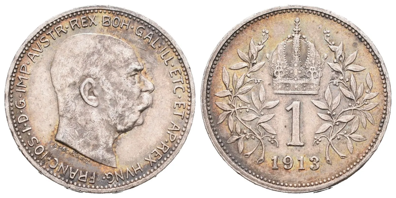 1 Koruna 1913