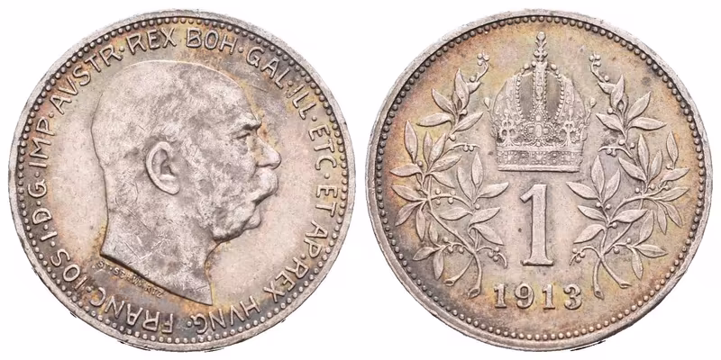 1 Koruna 1913