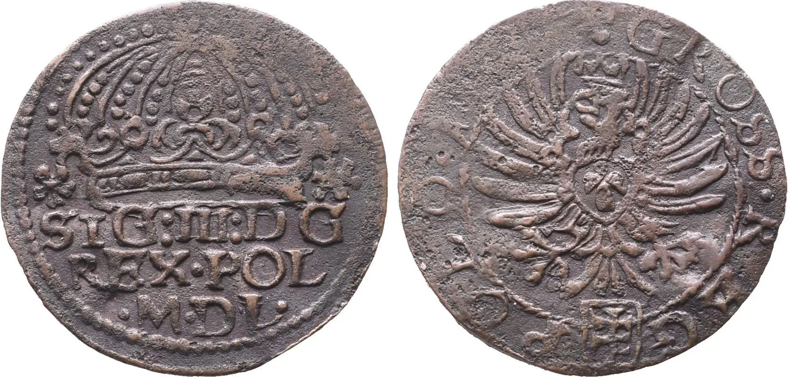 Polsko, Groš 1613, Krakov