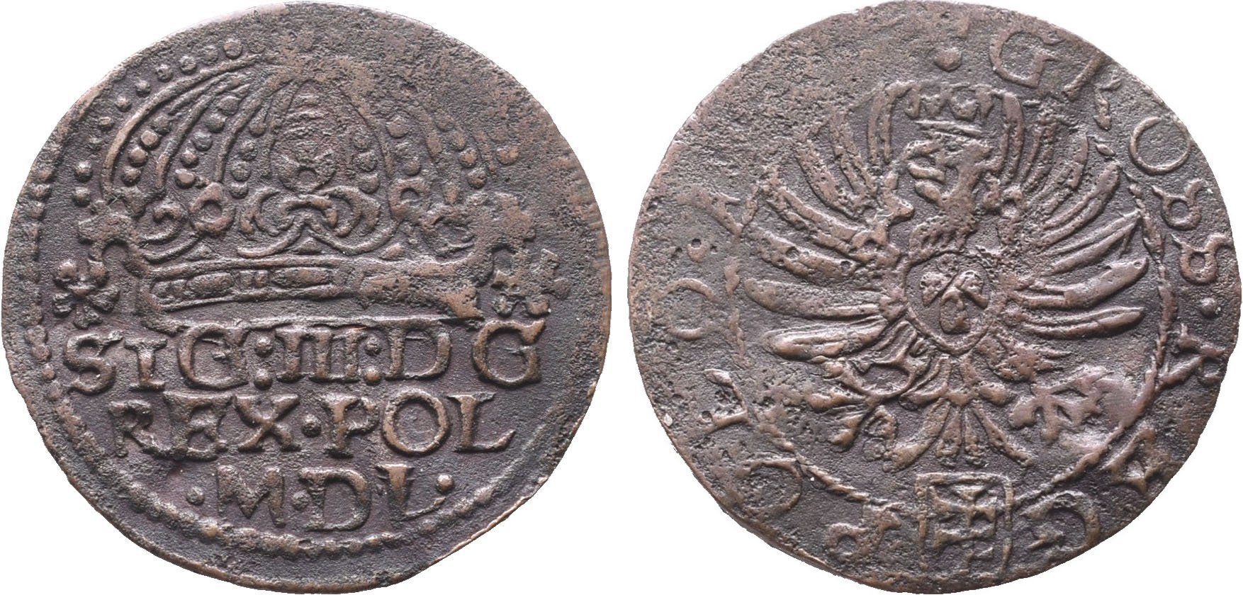 Polsko, Groš 1613, Krakov