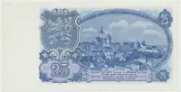 Československo, 25 Koruna 1953, tisk Moskva, série BE, perf. 3 m.d., Hej.93a1.S1 - fotografie 2