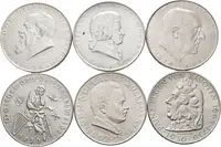 2 Schilling 1929 - 1936 - Billroth, Vogelweide, Mozart, Seipel, Dollfuss, — 1