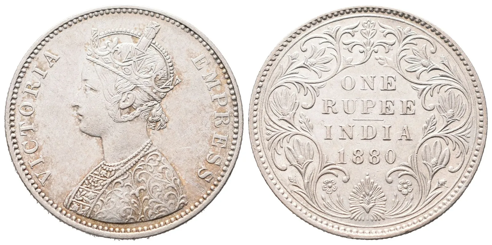 Indie, Rupie 1880