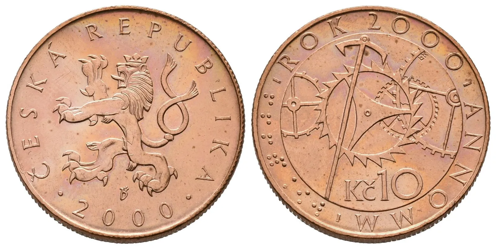10 Koruna 2000