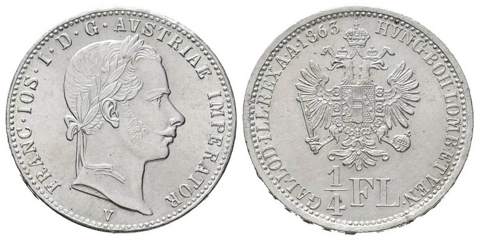 Rakouská a spolková měna, 1857 - 1892 — 1