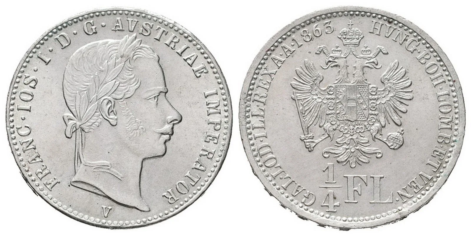 Rakouská a spolková měna, 1857 - 1892 — 1