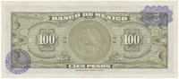 Mexiko, 100 Pesos 1972, P.61h - fotografie 2