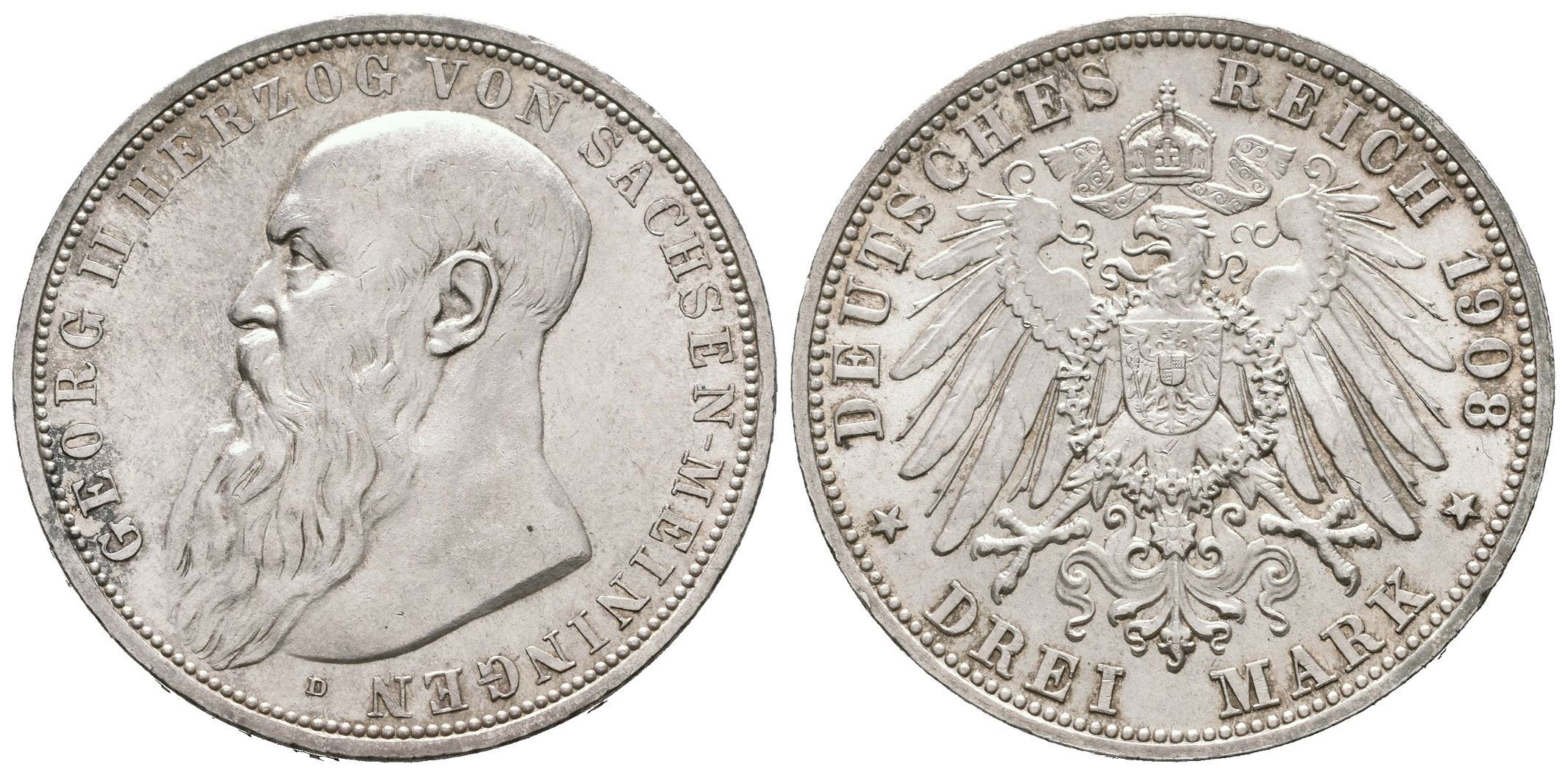 Meiningen, 3 Marka 1908