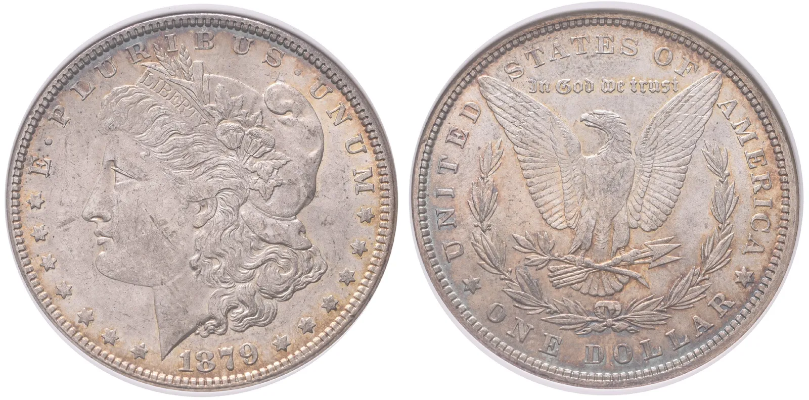 USA, 1 Dollar 1879 - MS 62