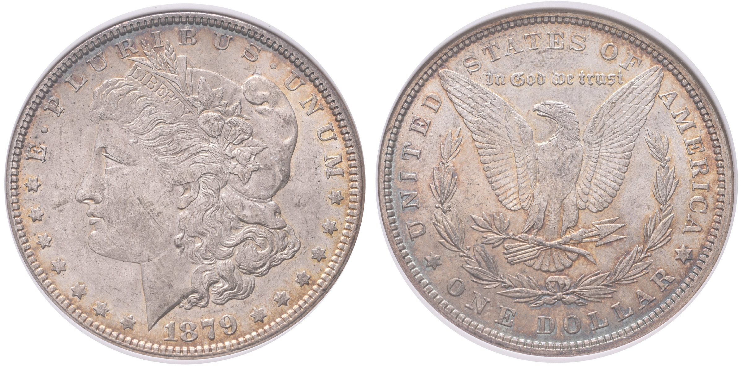 USA, 1 Dollar 1879 - MS 62