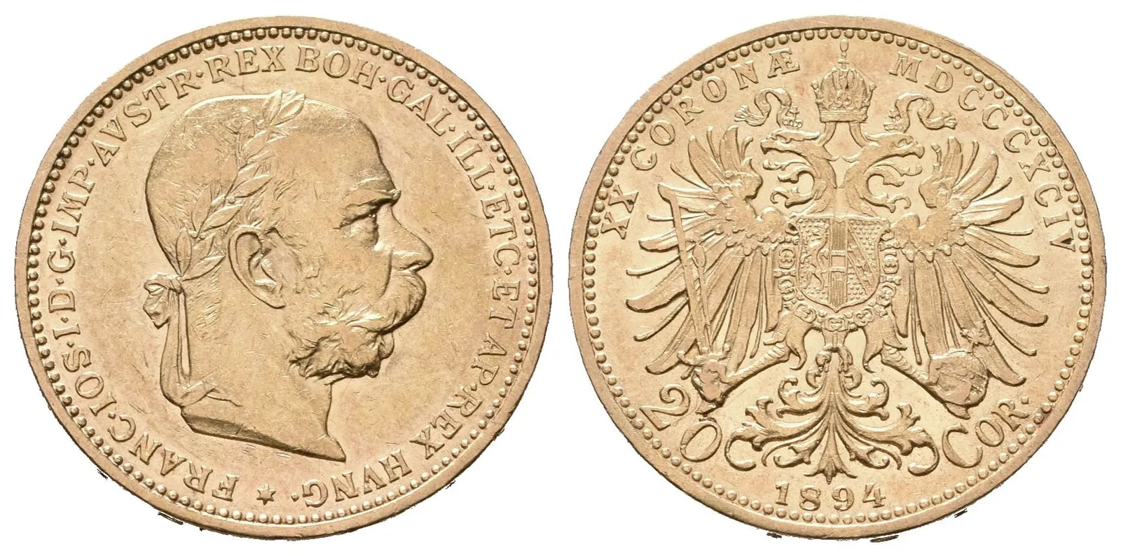 20 Koruna 1893