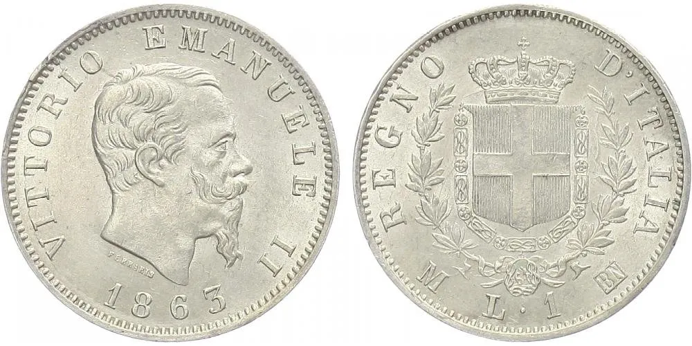 Itálie, Vittorio Emanuele II., 1861 - 1878 — 1