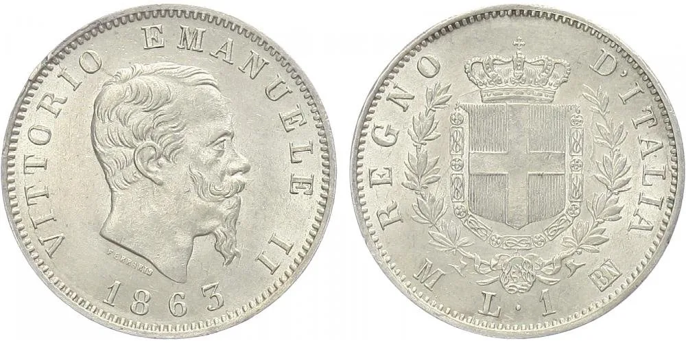 Itálie, Vittorio Emanuele II., 1861 - 1878 — 1