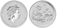 Austrálie, 8 Dollars 2016 - Rok opice