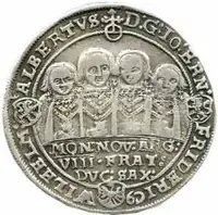 Sasko - Weimar, Johann Friedrich VII. a bratři, 1605 - 1622 — 1