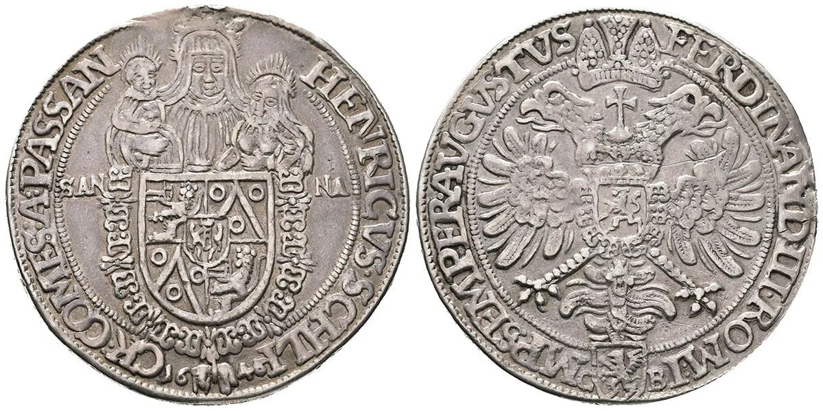 Šlik Jindřich, 1612 - 1650 — 1