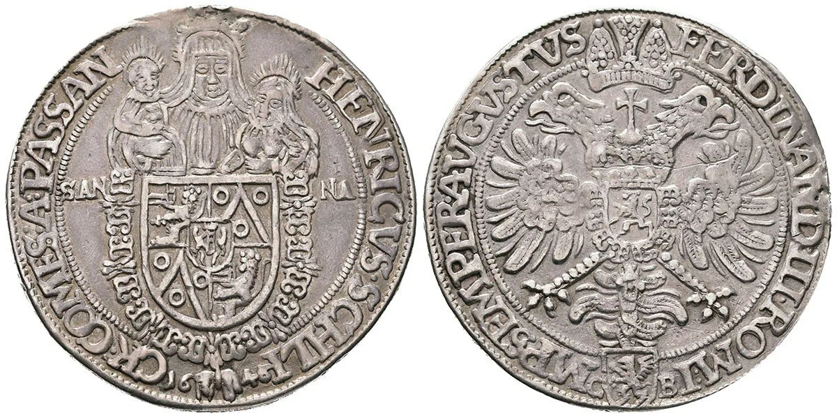 Šlik Jindřich, 1612 - 1650 — 1