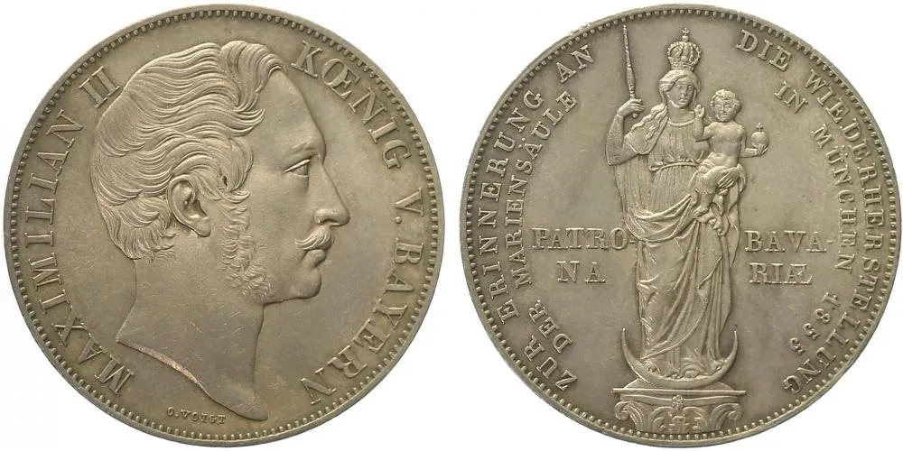 Bavorsko, Maximilian II., 1848 - 1864 — 1