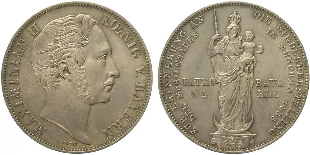 Bavorsko, Maximilian II., 1848 - 1864 — 1