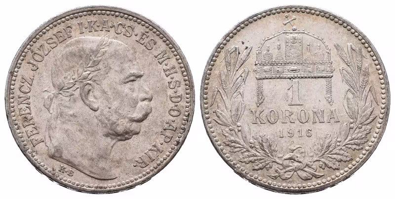 1 Koruna 1916 KB