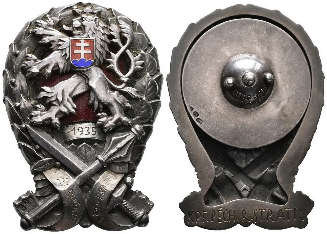 Československo - odznaky vojenských škol — 1