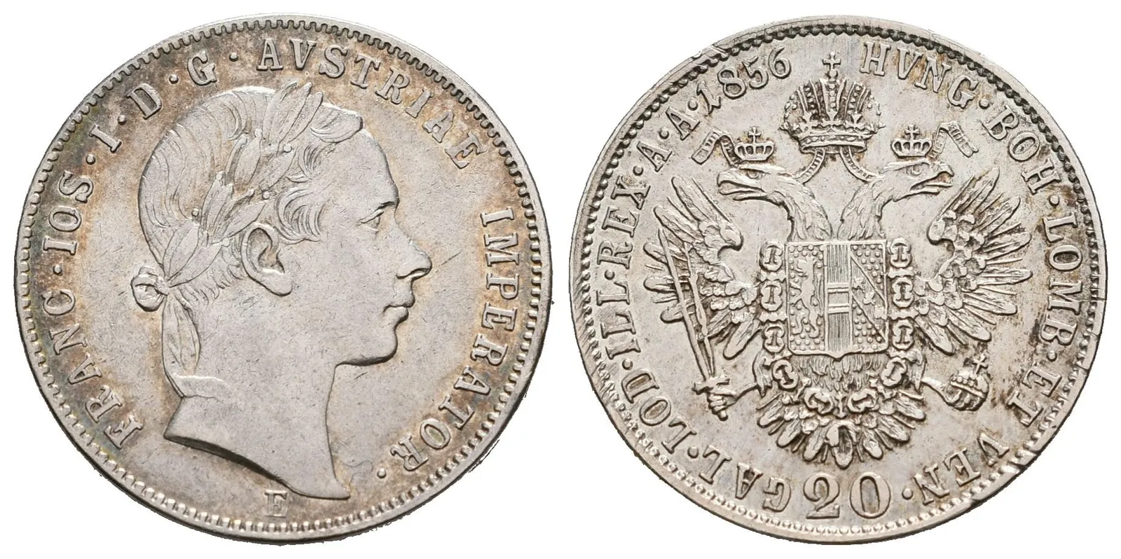20 Krejcar 1856 E