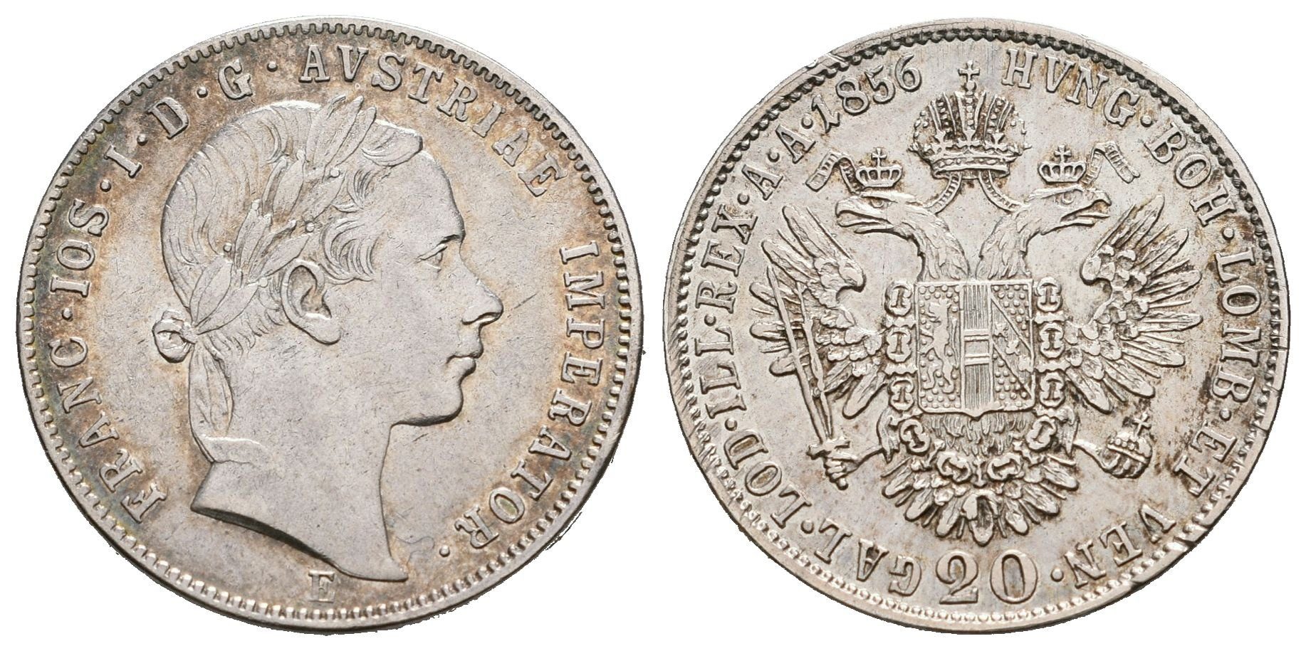 20 Krejcar 1856 E