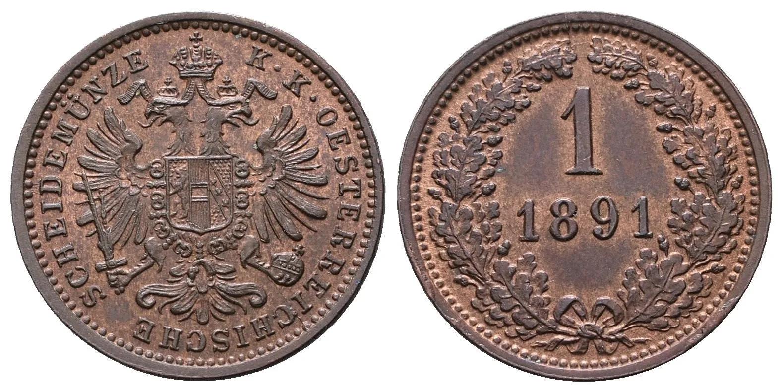 Rakouská a spolková měna, 1857 - 1892 — 1