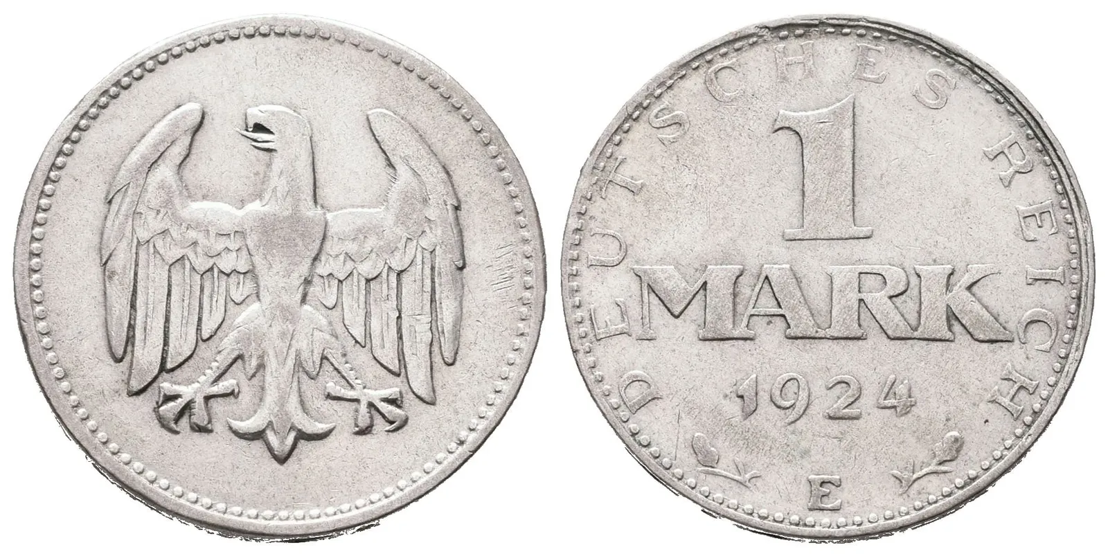Výmar, 1 Marka 1924 E