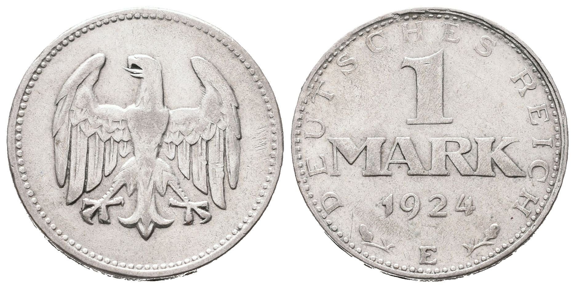 Výmar, 1 Marka 1924 E