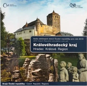Ročníková sada mincí 2015 - Královéhradecký kraj