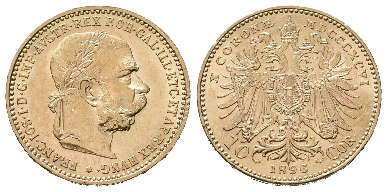 10 Koruna 1896