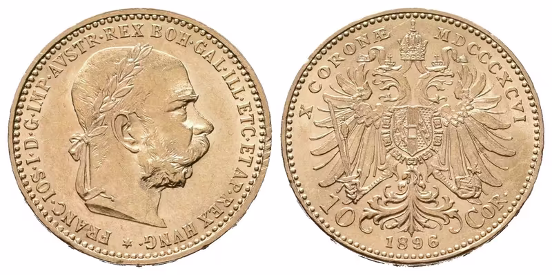 10 Koruna 1896