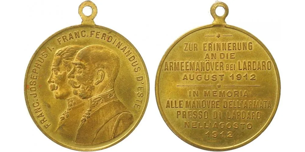 František Josef I., medaile vojenských manévrů — 1