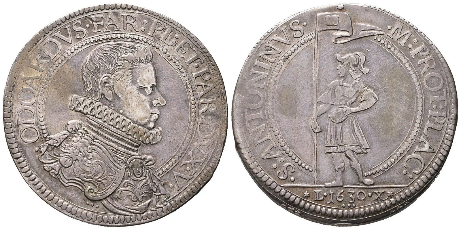 Itálie - Piacenza, Odoardo Farnese, 1622 - 1646 — 1