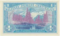 USA, vojenské vydání MPC, 1 Dollar (1968), P.M68 - fotografie 2