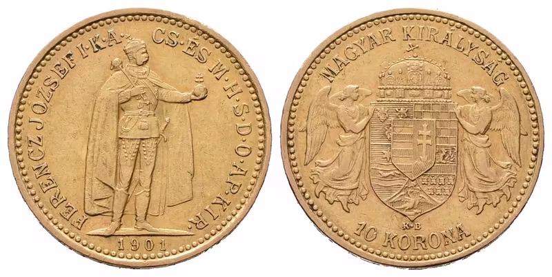 10 Koruna 1901 KB