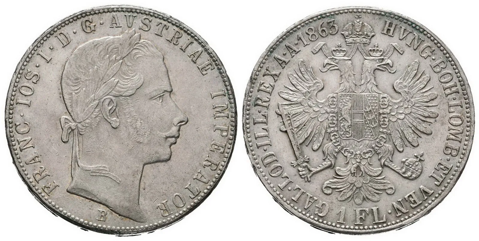 Rakouská a spolková měna, 1857 - 1892 — 1