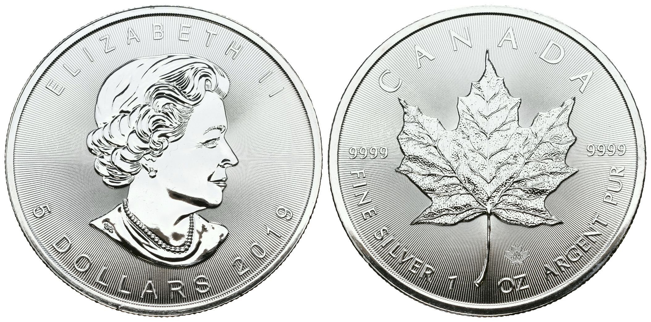 Kanada, 5 Dollars 2019 - Maple Leaf
