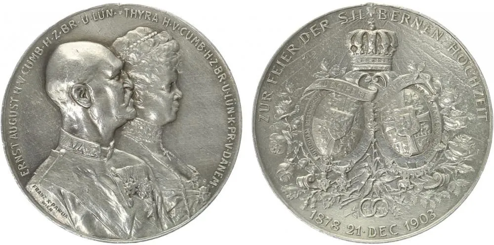 Německo - Braunschweig -  Calenberg - Hannover, Ernst August (*1845) — 1