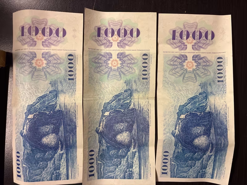 Bankovky líc
