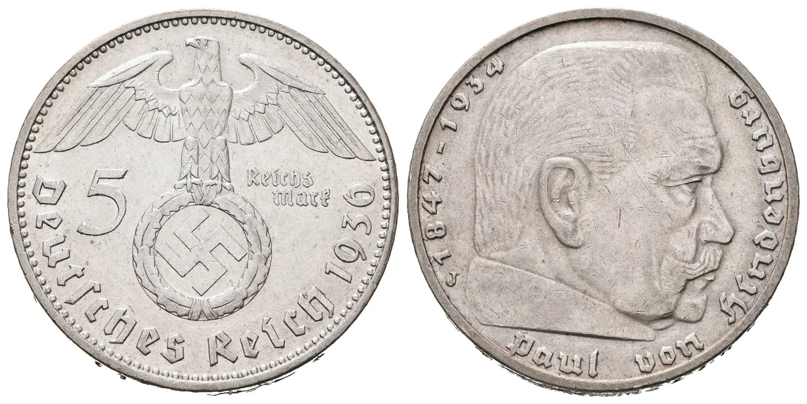 III. říše, 5 Marka 1936 J