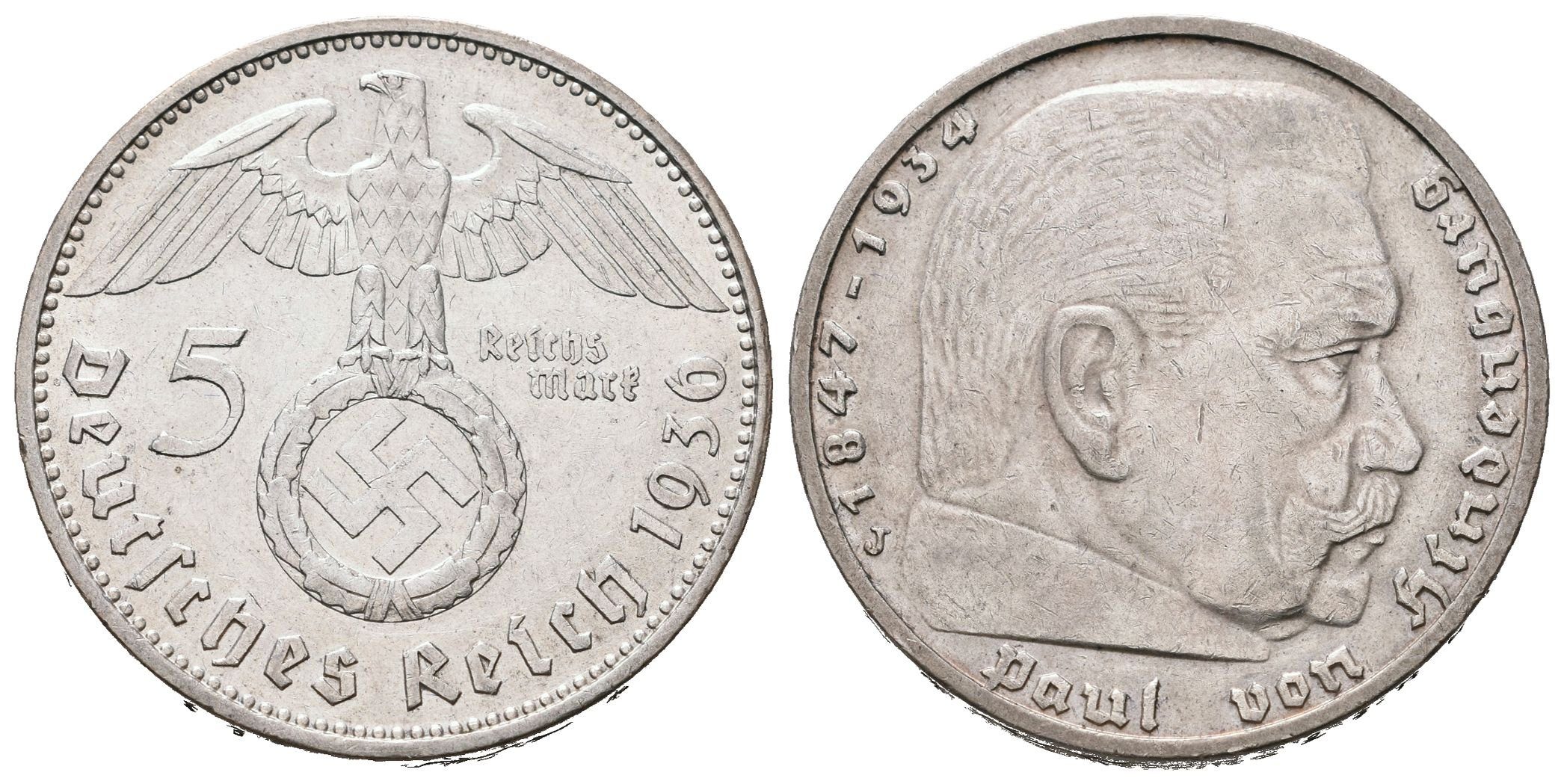III. říše, 5 Marka 1936 J
