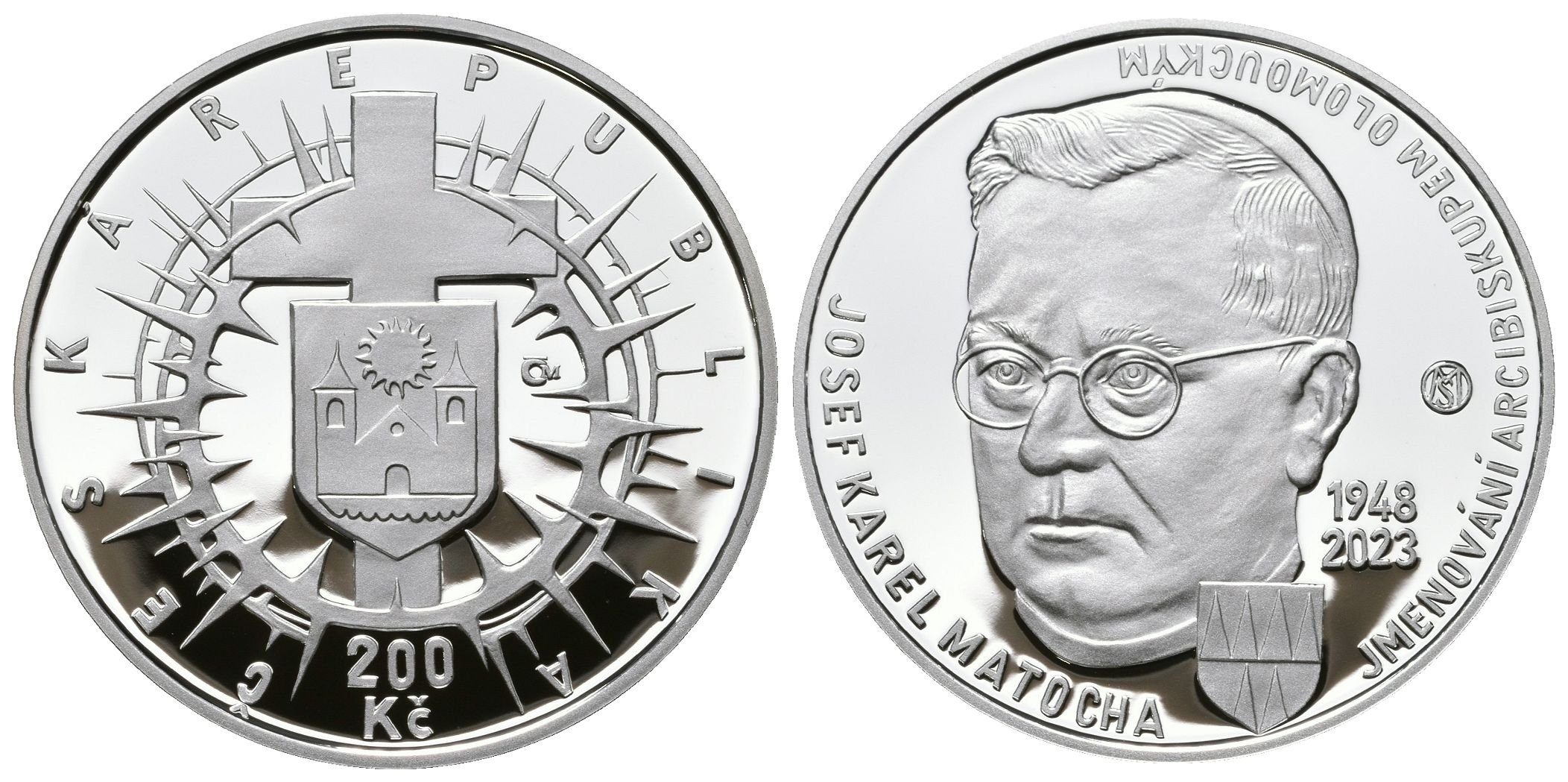 200 Kč 2023 - Josef Karel Matocha, PROOF