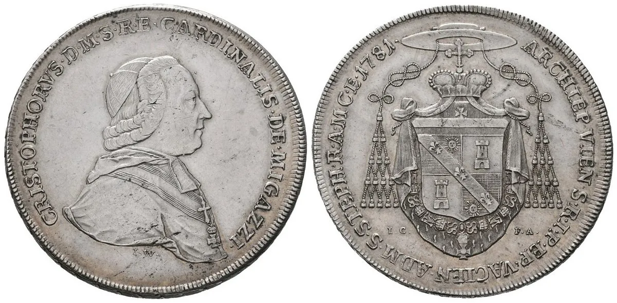 Vídeň - biskupství, Christoph Anton von Migazzi, 1757 - 1803 — 1