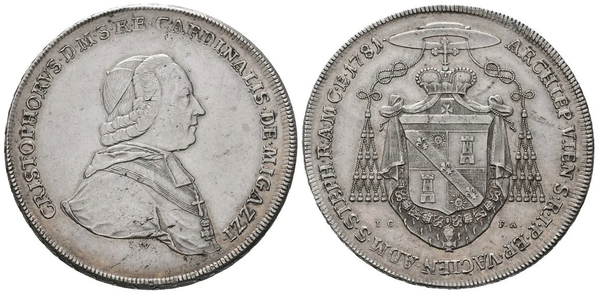 Vídeň - biskupství, Christoph Anton von Migazzi, 1757 - 1803 — 1