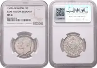 Saxe-Weimar, 2 Marka 1903 A - NGC
